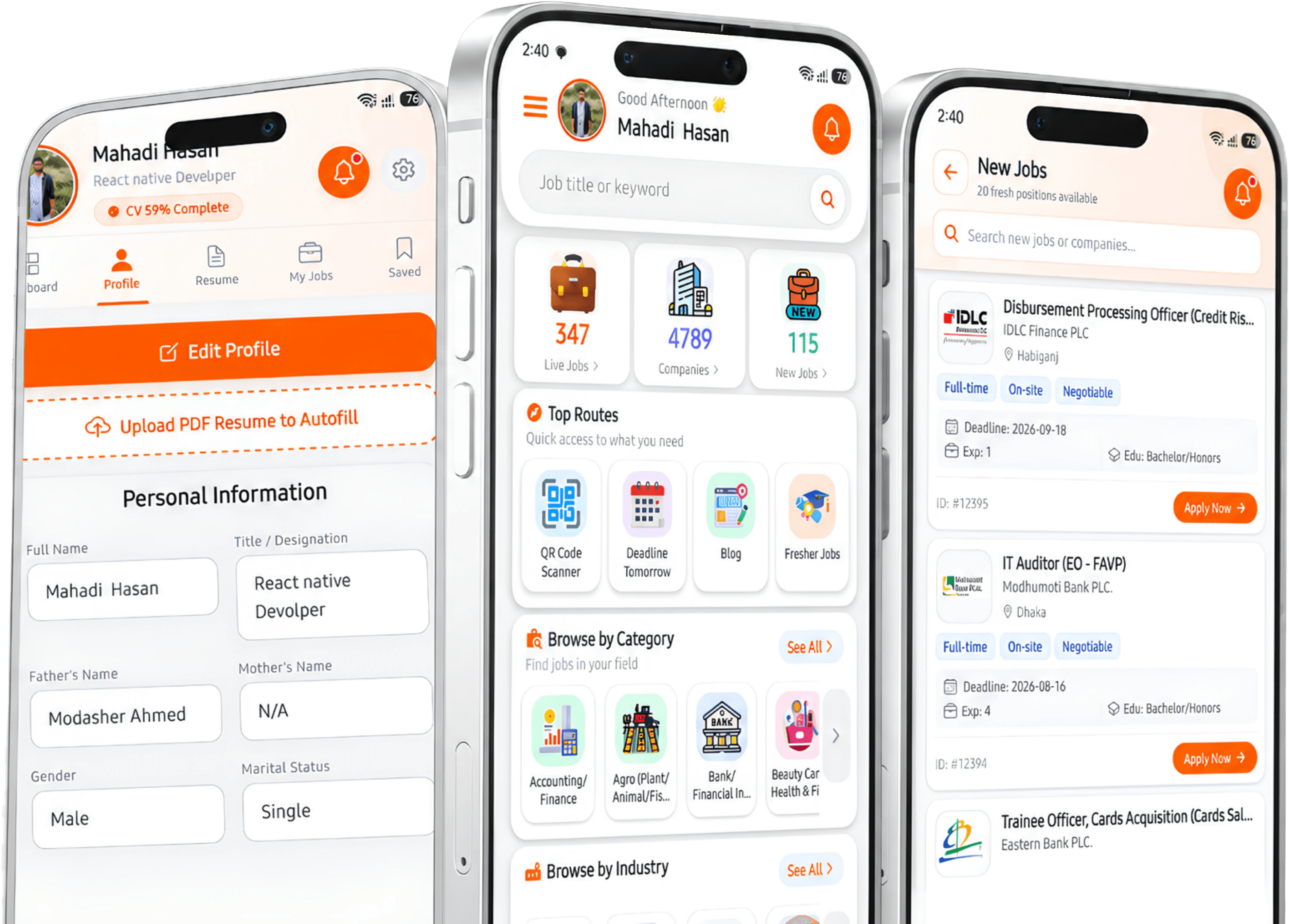 BDJobs Live Mobile App